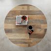 Overhead view of Round Table Reclaimed Wood