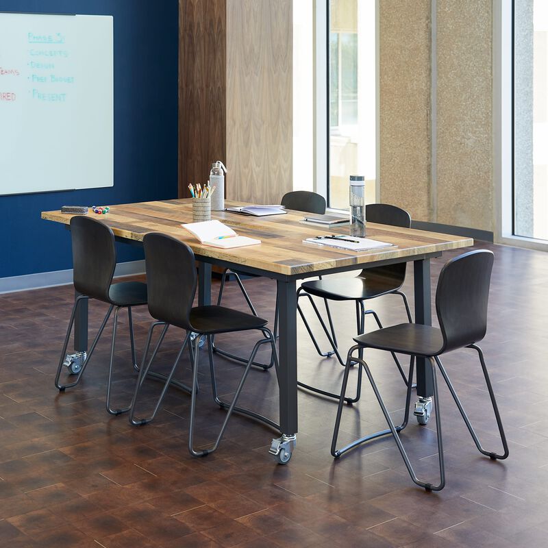 Conference Table Reclaimed Wood in office image number null