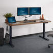 Electric standing desk 72x30 lowered in office