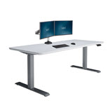 Electric Standing Desk 72x30 White
