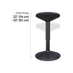 Essential active stool height ranges from 22 to 32 inches